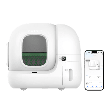 PETKIT | Automatic Cat Litter Box | Pura MAX 2 | 480 x 480 x 520 cm | White – nuotrauka 1