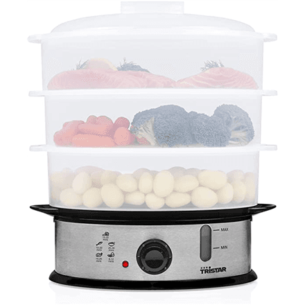 Tristar | Food Steamer | VS-3914 | Silver | 1200 W | Capacity 11 L | Number of baskets 3 – nuotrauka 1