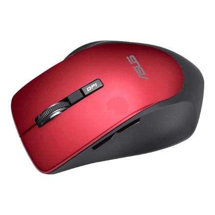 Asus | WT425 | Wireless | Mouse | Red – image 1