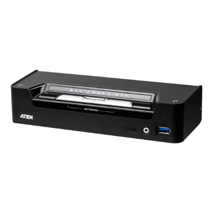 Aten | 3-Port USB-C DisplayPort Hybrid KVMP Switch | CS1953 – image 1