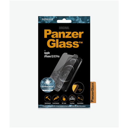 PanzerGlass | Apple | For iPhone 12/12 Pro | Glass | Transparent | Clear Screen Protector – nuotrauka 1