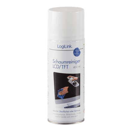 Logilink | RP0012 | Foam Cleaner for LCD / TFT screens | 400 ml – image 1