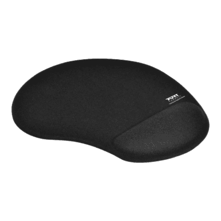 PORT CONNECT | Ergonomic Mouse Pad | 200 x 230 x 20 mm | Black – nuotrauka 1