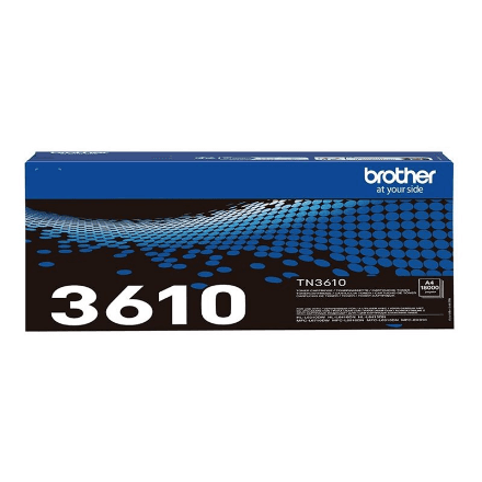 Brother TN-3610 Genuine Toner Cartridge, Black | Brother TN3610 | Toner cartridge | Black – image 1