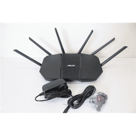 SALE OUT. Asus RT-BE90U Tri-band WiFi 7 Router, EU+UK · Asus BE9400 Tri-band WiFi 7 AiMesh Extendable Router · RT-BE90U – image 1