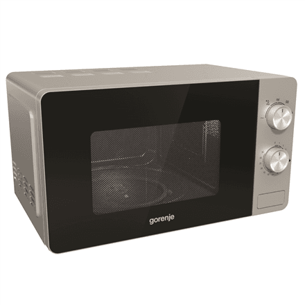 Gorenje | Microwave oven | MO17E1S | Free standing | 17 L | 700 W | Silver – image 1
