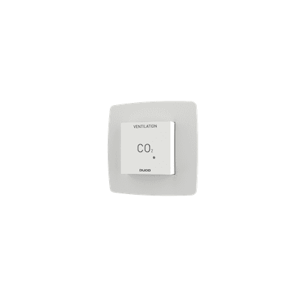 DUCO CO2 Room Sensor without Control RF/Wired, White – image 1