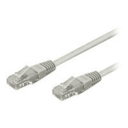 Goobay | CAT 6 patch cable, U/UTP | Grey RJ45 male (8P8C) | RJ45 male (8P8C) – image 1