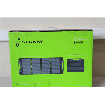 SALE OUT. Segway | 100 W | Solar Panel 100 | Type-C, USB-A DEMO – nuotrauka 1