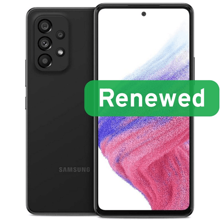 Samsung Renewed Grade C | Galaxy A53 5G | Awesome Black | 6.5 " | 128 GB | 5G – image 1