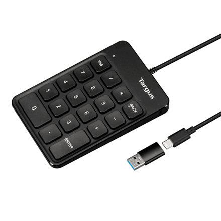 Targus | Numeric EcoSmart | Numeric Keypad | Wired | Black – nuotrauka 1