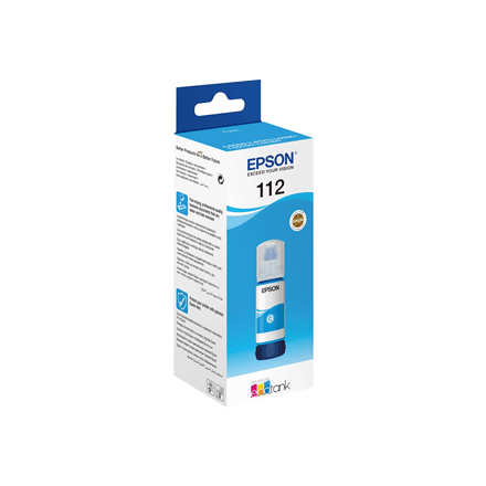 Epson 112 EcoTank Pigment | C13T06C24A | Ink Bottle | Cyan – image 1