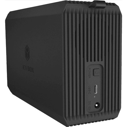 Raidsonic | RAID-System Dual bay, HDD/SSD USB 3.2 (Gen 2) with fan | IB-RD3720-CU3 – nuotrauka 1