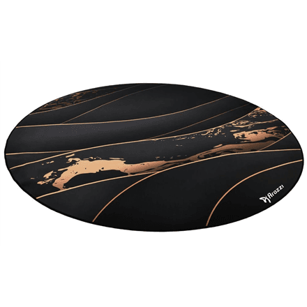 Arozzi Zona Round Floor Pad | Black/Gold – nuotrauka 1