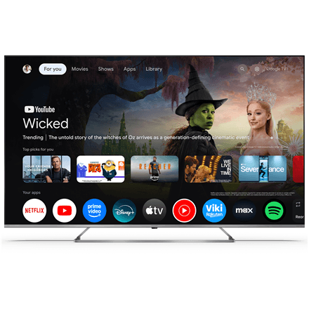 Sharp 4K Ultra HD QLED MiniLED TV | 65JP7265E | 55 | Smart TV | Google TV | UHD – image 1