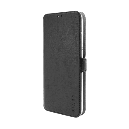Fixed Topic | Book Case | Xiaomi | Redmi 14C | Leather | Black – nuotrauka 1