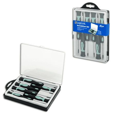 Logilink WZ0021, Tool set, screwdriver precision, 6 pcs. – nuotrauka 1