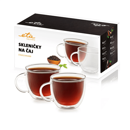 ETA | Set of Glass Mugs, 2 pcs | ETA915391000 | 2 pc(s) | Dishwasher proof – nuotrauka 1