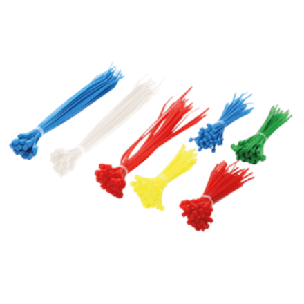 Cable Tie Set, 300pcs., 2 lengths – image 1