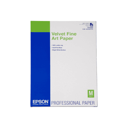 Velvet Fine Art Paper, DIN A2 | Art Paper | 260 g/m² | A2 – nuotrauka 1