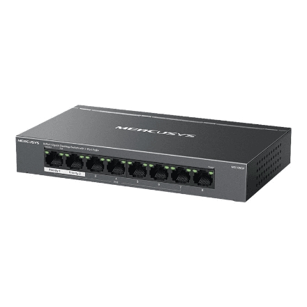 Mercusys 8-Port Gigabit Desktop Switch with 7-Port PoE+ | Mercusys – image 1