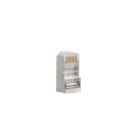 Lanberg | RJ45 Cat. 5/5e FTP Plug 8P8C, 100 pcs | Transparent – nuotrauka 1