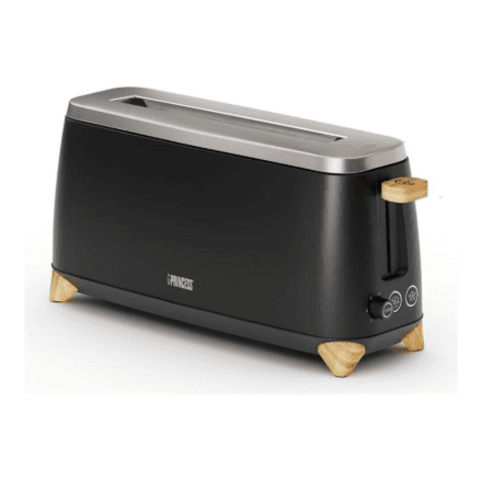 Princess 01.142361.01.001 Pure Toaster, Black/Wood | Princess – nuotrauka 1