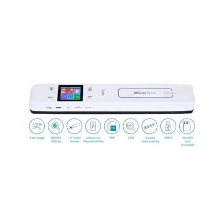 IRIS IRIScan Book 7 | Handheld Scanners – nuotrauka 1
