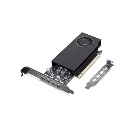 Lenovo Graphics Card | 4X61Q73040 | NVIDIA | 4 GB | RTX A400 | GDDR6 | PCIe 4.0 x 8 – image 1