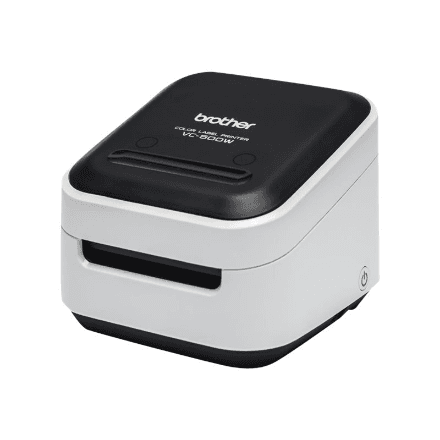 Brother VC-500W | Colour | ZINK Zero-Ink | Label Printer | Wi-Fi | Black/ grey – image 1