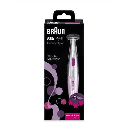 Braun | Shaver | SilkFinish FG1100 | Number of power levels 1 | AAA | Pink – image 1