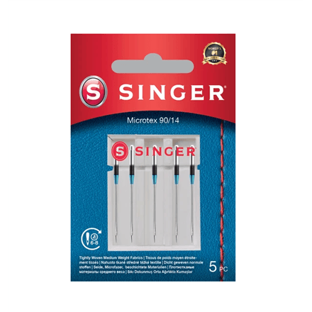 Singer | NEEDLE, Microtex 90/14, 5 pcs – nuotrauka 1