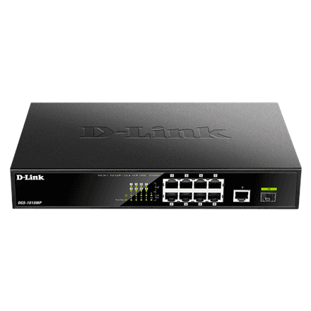 D-Link 10 Gigabit port Switch with PoE – image 1