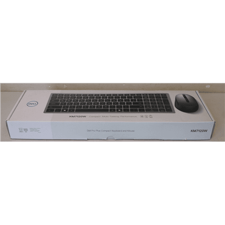 SALE OUT. Dell Keyboard and Mouse KM7120W Wireless Russian · Dell · Keyboard and Mouse – nuotrauka 1