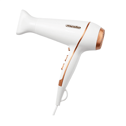 Mesko | Hair Dryer | MS 2250 | 2100 W | Number of temperature settings 3 | White – image 1