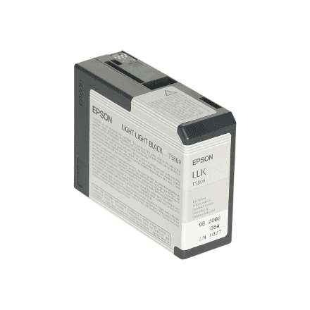 Epson T5809 | Ink cartridge | Light light black – image 1