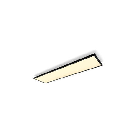 Philips Hue Aurelle rectangular panel light, Black, 120 x 30 cm | 2200-6500 Hue White Ambiance – image 1