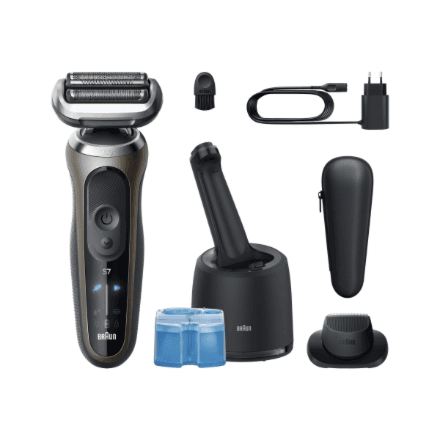 Braun 72-C7200cc Series 7 Shaver, Black/Gold | Braun – nuotrauka 1