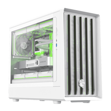 Gamemax Case | CLAW 360 WH | M-ATX – nuotrauka 1
