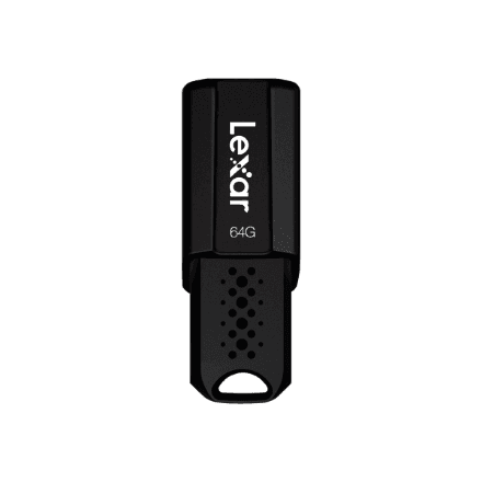 Lexar | Flash drive | JumpDrive S80 | 64 GB | USB Type-A | Black – image 1