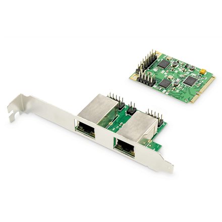 Digitus | Dual Gigabit Ethernet Mini PCI Express Network Card | DN-10134 – nuotrauka 1