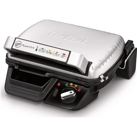 TEFAL | SuperGrill Standard | GC450B32 | Contact | 2000 W | Stainless steel – image 1