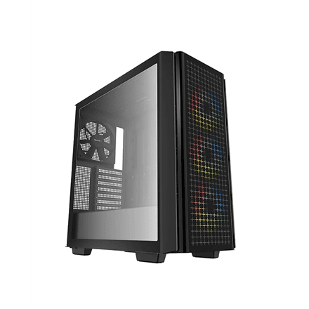 Deepcool | MID TOWER CASE | CG540 | Side window | Black | Mid-Tower | ATX PS2 – nuotrauka 1