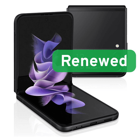 Samsung Renewed Grade C | Galaxy Z Flip 3 | Phantom Black | 6.7 " | 128 GB | 5G – image 1