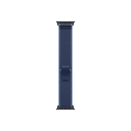 Apple 49mm Blue/Bright Blue Trail Loop - M/L - Black Titanium Finish | Apple – nuotrauka 1