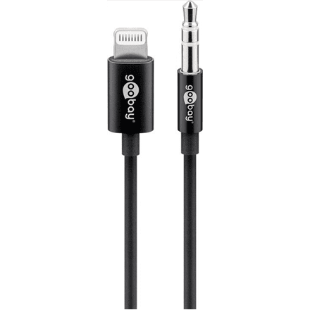 Goobay 66805 Apple Lightning audio connection cable, (3.5 mm) – nuotrauka 1