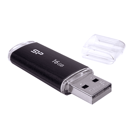 Silicon Power | Ultima U02 | 16 GB | USB Type-A | Black – image 1