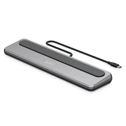Digitus USB-C 8K docking station, 12-port · DA-70919 · Ethernet LAN (RJ-45) ports 1 – image 1
