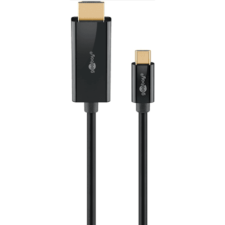Goobay USB-C to HDMI Cable 4K at 60 Hz, 1 m | 75696 – nuotrauka 1