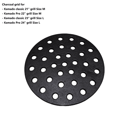 TunaBone | Charcoal Grid for Kamado 21/22/23/24" – nuotrauka 1